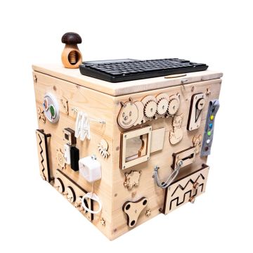 Úložný box 40X40 cm - šedivý
