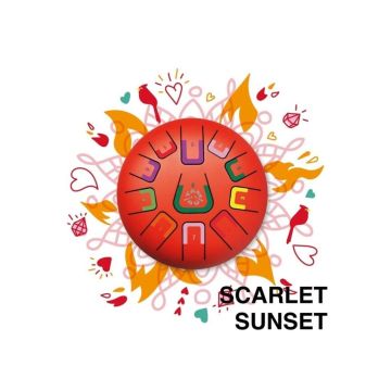 Tambú střední červené