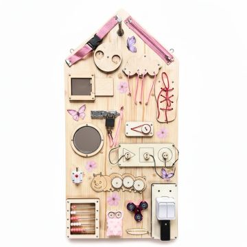 Activity board - 40x80 cm - Motýlci