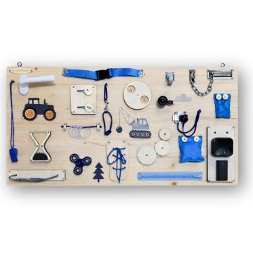 Activity board 40X80 cm - auta