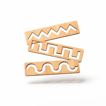 Grafomotorické destičky 3ks