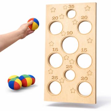 Terč na vhazování balónků