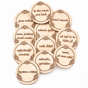 Milníkové kartičky - sada...