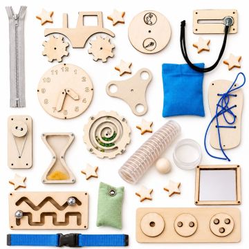 Velká sada komponentů pro Activity Board