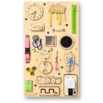 Activity board - Barevné kytičky