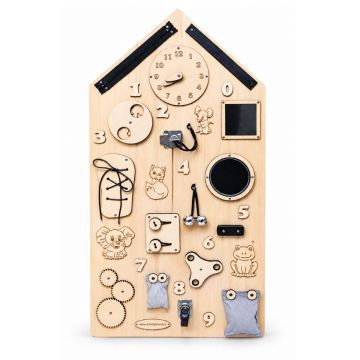 Activity board - dřevěná zvířátka