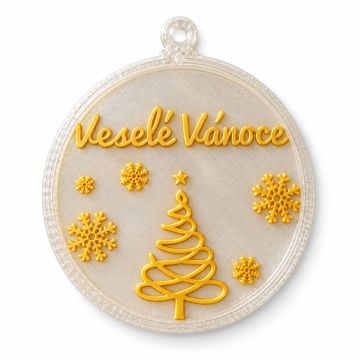 Vánoční ozdoba - Veselé Vánoce