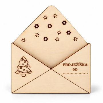Obálka na dopis pro Ježíška